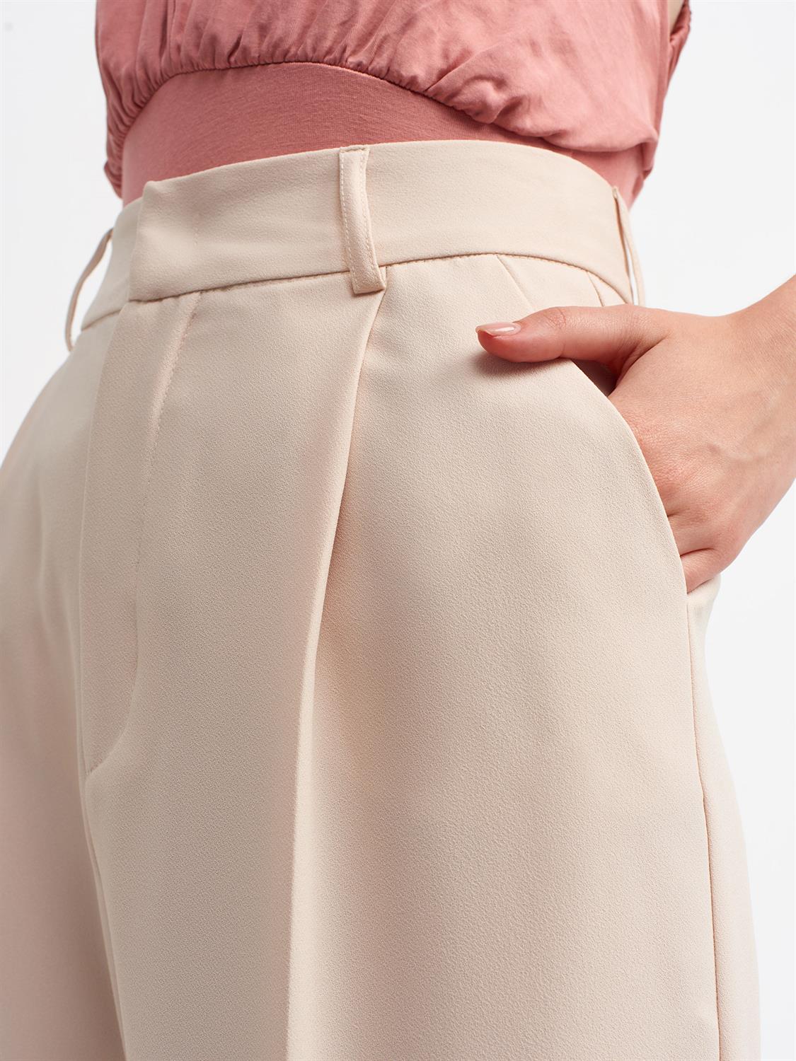 7954 Брюки beige