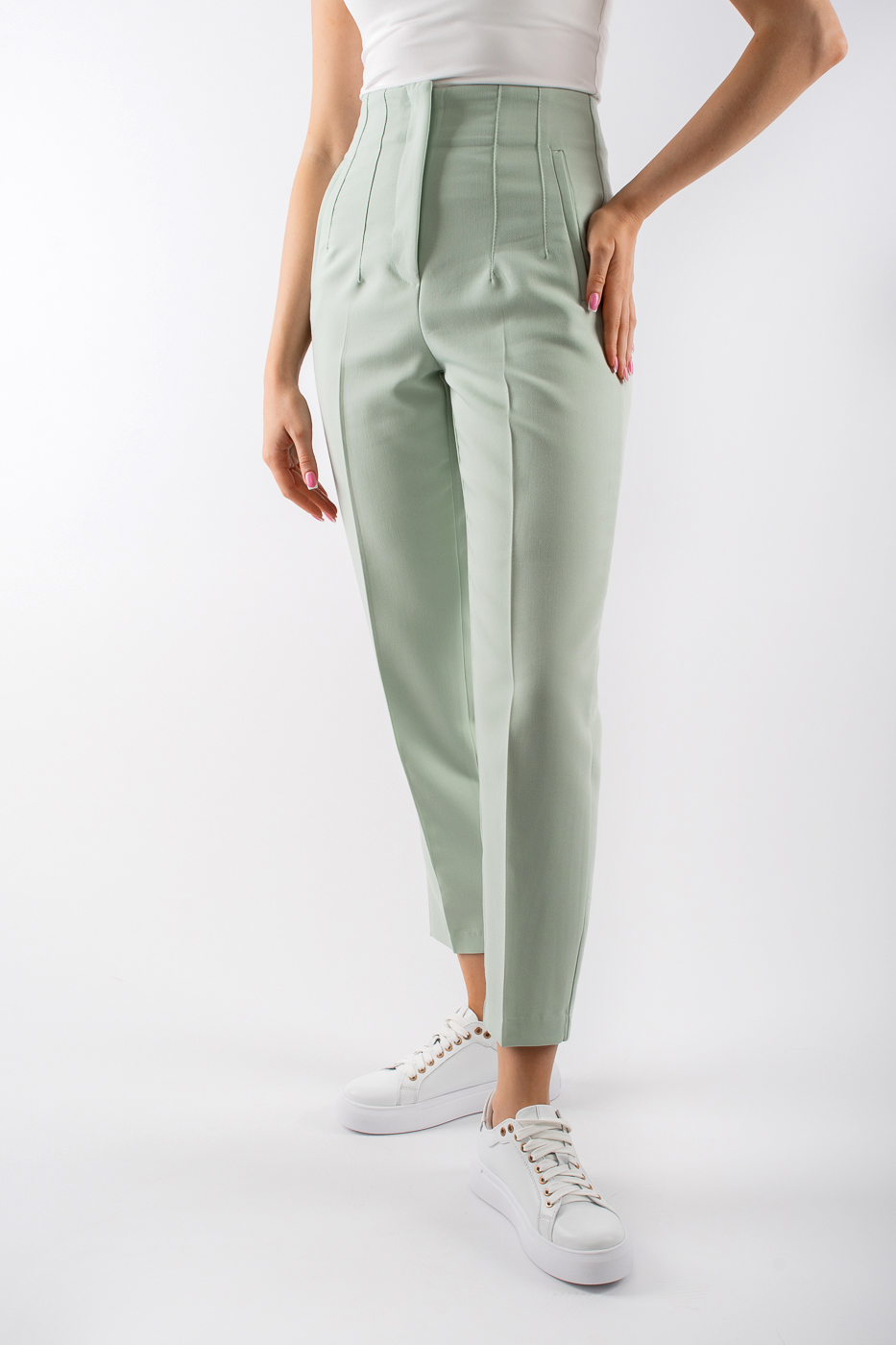5113 Брюки класичні м'ятний