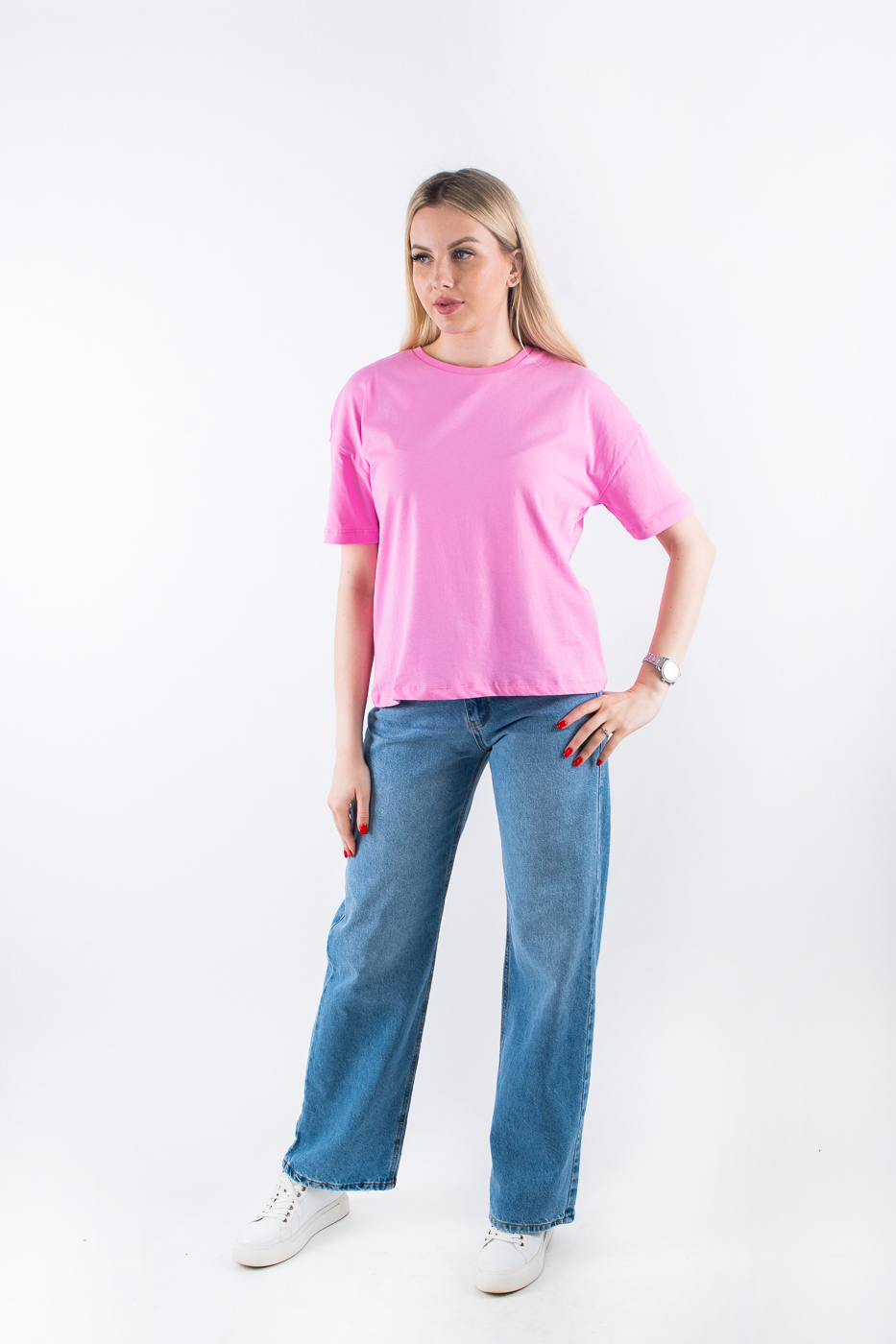 2478 Джинси прямі блакитні 