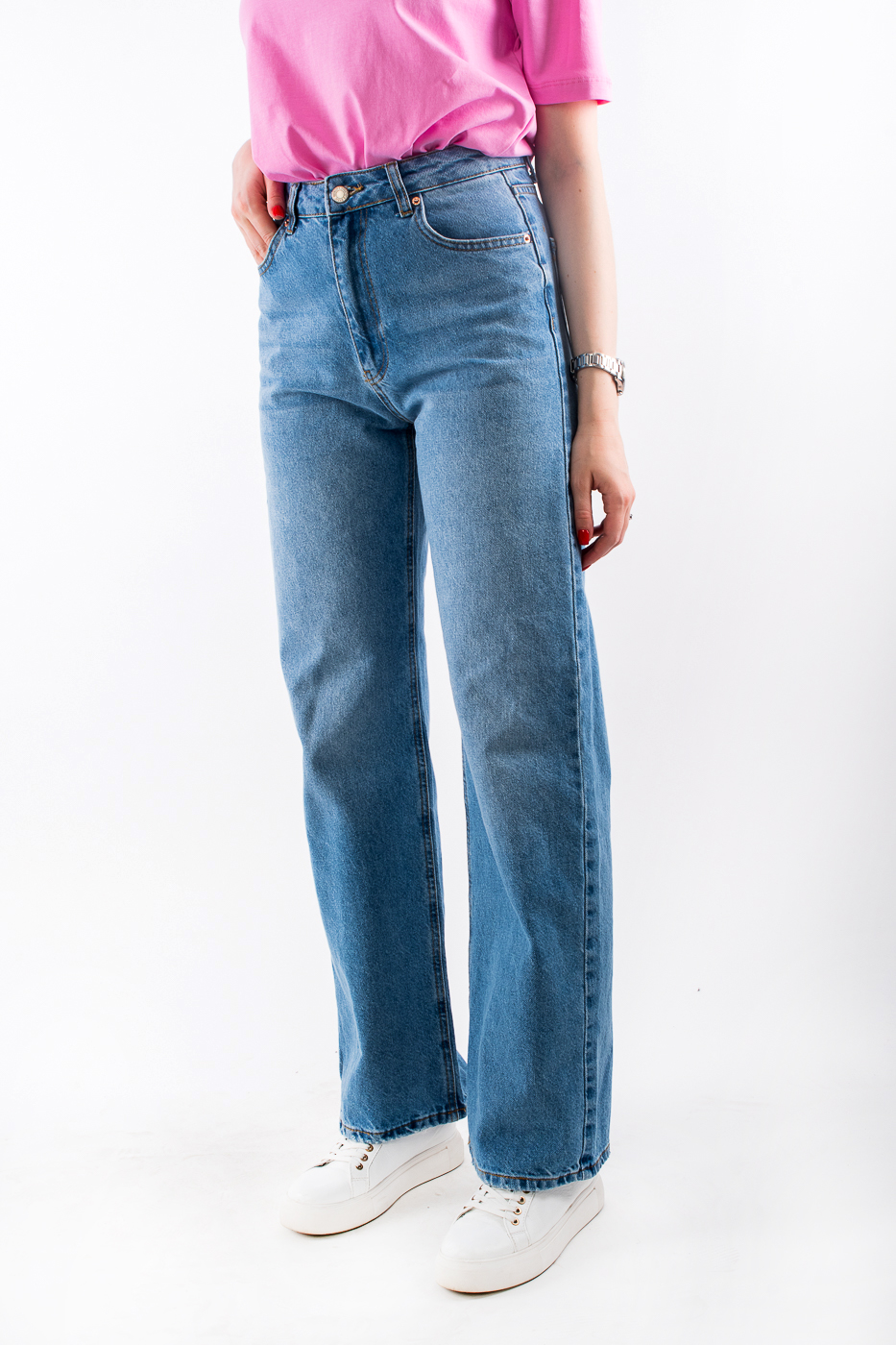 2478 Джинси прямі блакитні 