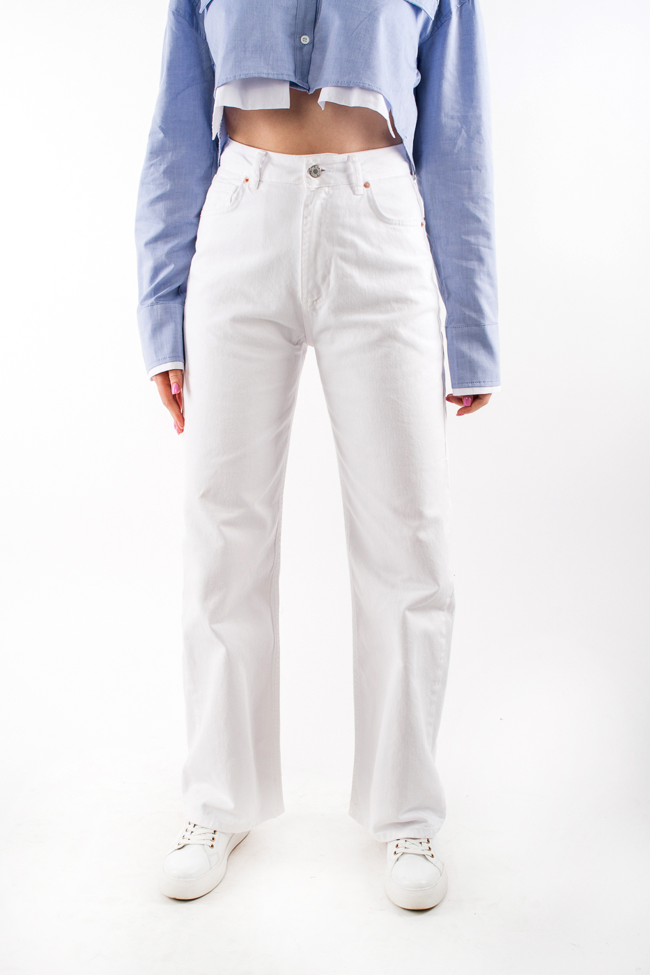 2478 Джинси прямі білі