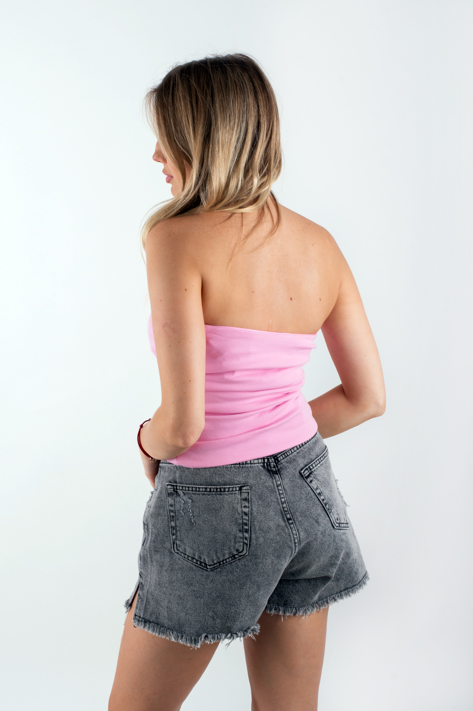 16068 Топ бандо рожевий