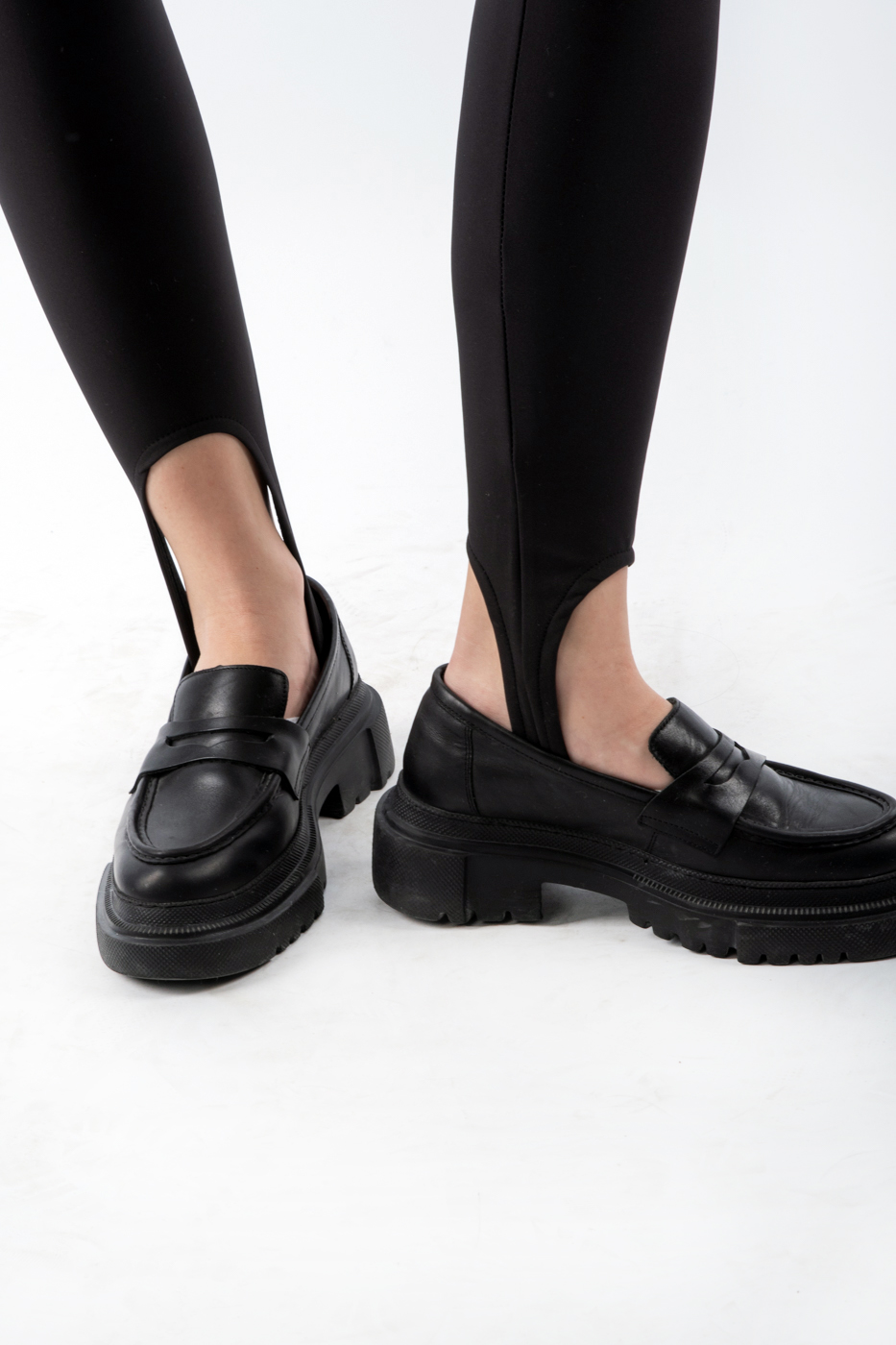 17349 Легінси утеплені чорні